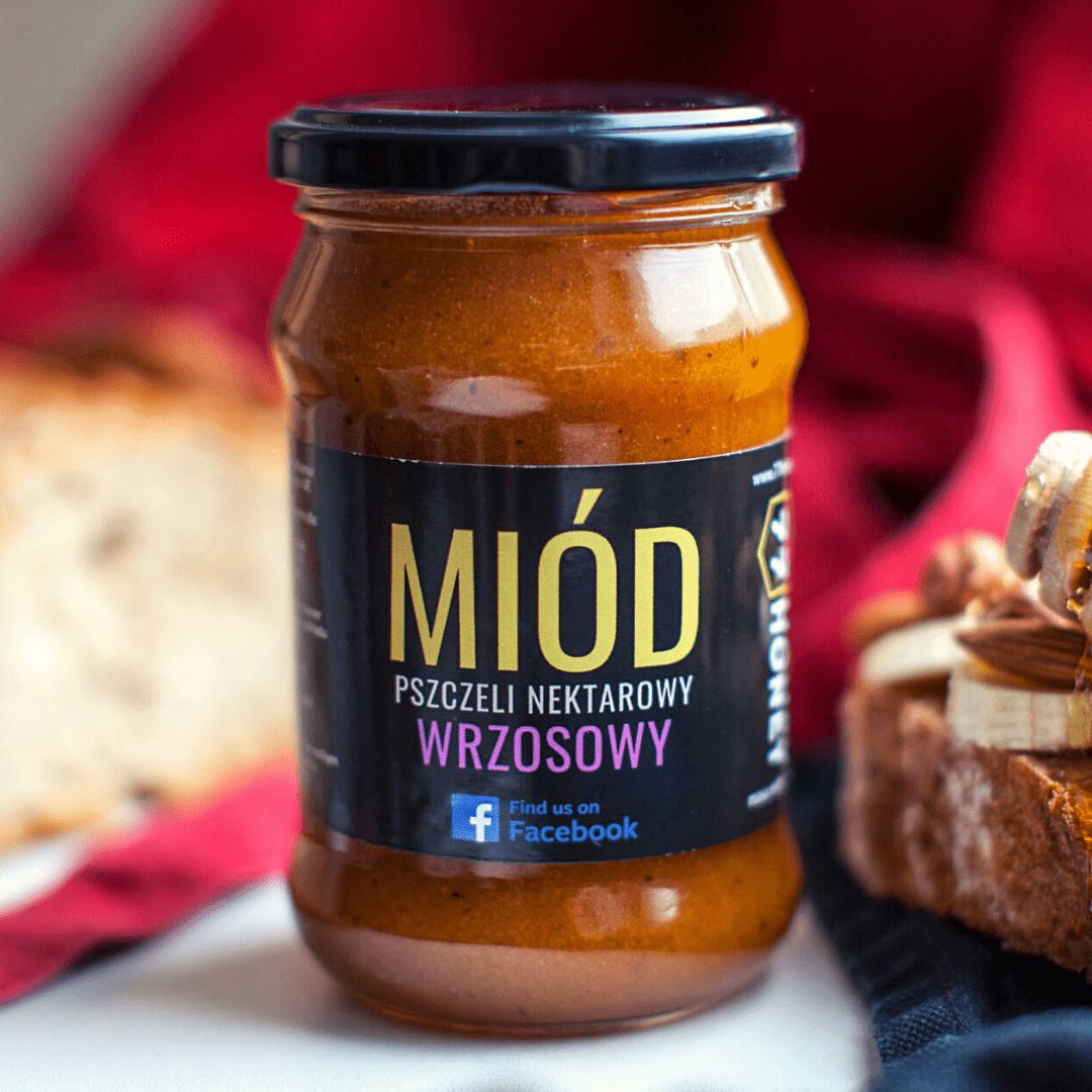 Miód wrzosowy 400g