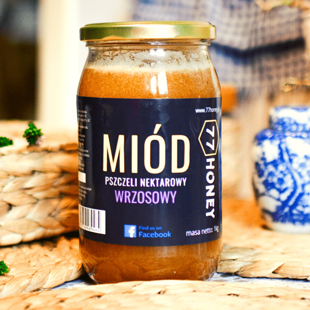 Miód wrzosowy 1kg