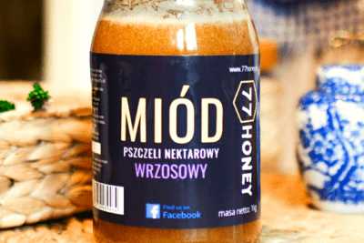 Miód wrzosowy 1kg