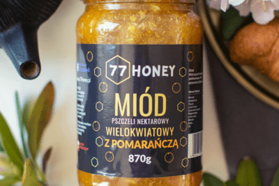 Miód Wielokwiatowy z Pomarańczą 870g