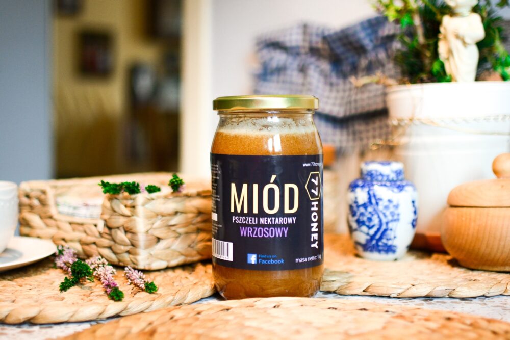 Miód wrzosowy 1kg - obrazek 2