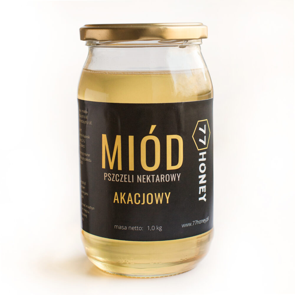 Eko zestaw 2x miód 1kg - akacja i wielokwiat - obrazek 3