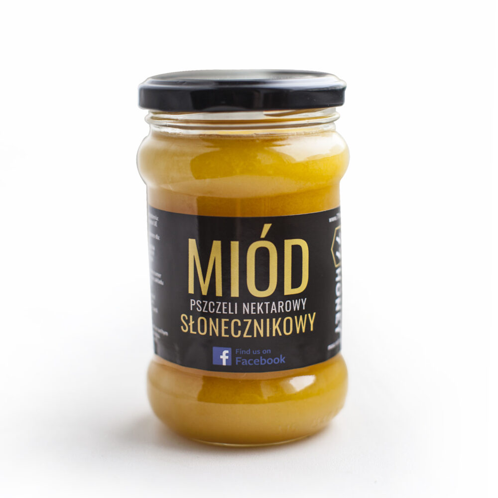 Eko zestaw 2x miód 400g - wielokwiat i słonecznik - obrazek 3